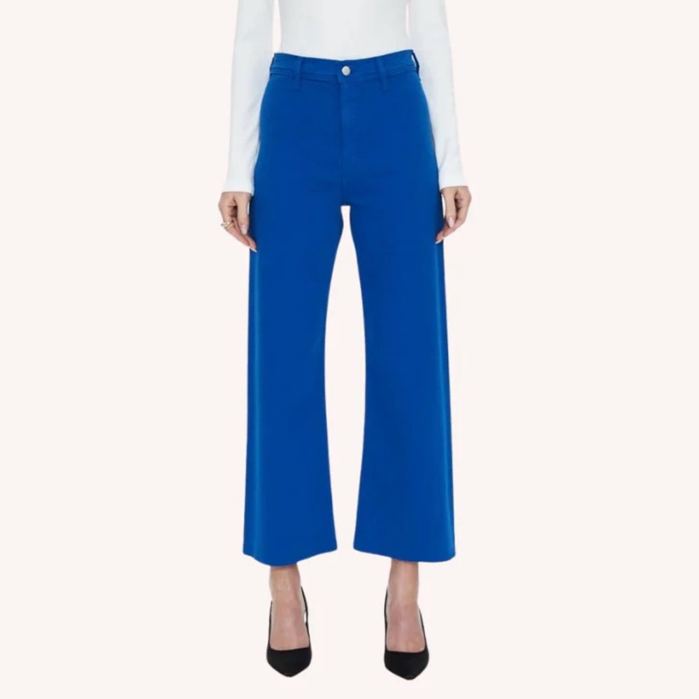 Pistola Penny High Rise Wide Leg Cropped Jeans